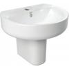 CL0552I-6DAL1B CONCEPT SPHERE WALL HUNG WASH BASIN WITH SEMI PEDESTAL - AMERICAN STANDARD