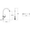 F37054-CHADYJ WIL SINGLE DECK-MOOUNTED SINK FAUCET