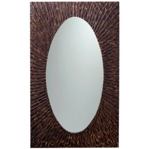 MEU001 Wood rectangular mirror  frame
