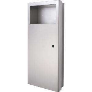 R-3770 RECESSED SANITARY NAPKIN DISPENSER (WITHOUT LID)