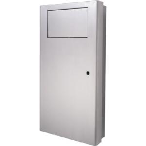 R-3740 RECESSED SANITARY NAPKIN DISPENSER (WITH LID)