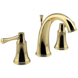F10203-CHACT100LG HERITAGE DC 3-H BASIN MIXER WITH POP-UP&STOP VALVE - LEVER (GOLD)