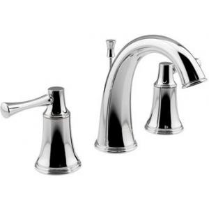 F10203-CHACT100LC HERITAGE DC 3-H BASIN MIXER WITH POP-UP & STOP VALVE - LEVER (CHROME)