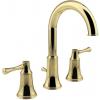 F10204-CHACT100LG HERITAGE DC 3-H EXTENDED BASIN MIXER W/POP-UP&STOP VALVE - LEVER (GOLD)