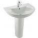 CL0956-6DZZB ACTIVA WALL HUNG WASH BASIN WITH FULL PEDESTAL - AMERICAN STANDARD