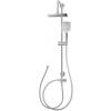 CT623Z95ZH018 O/Rain Shower With 3 Fn.Hand Shower,8"X8"Rain Shower And 1M.Inlet Hose