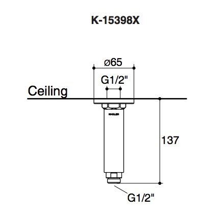 K-15398X-CP ҹѡẺԴྴҹҴ 5" - KOHLER