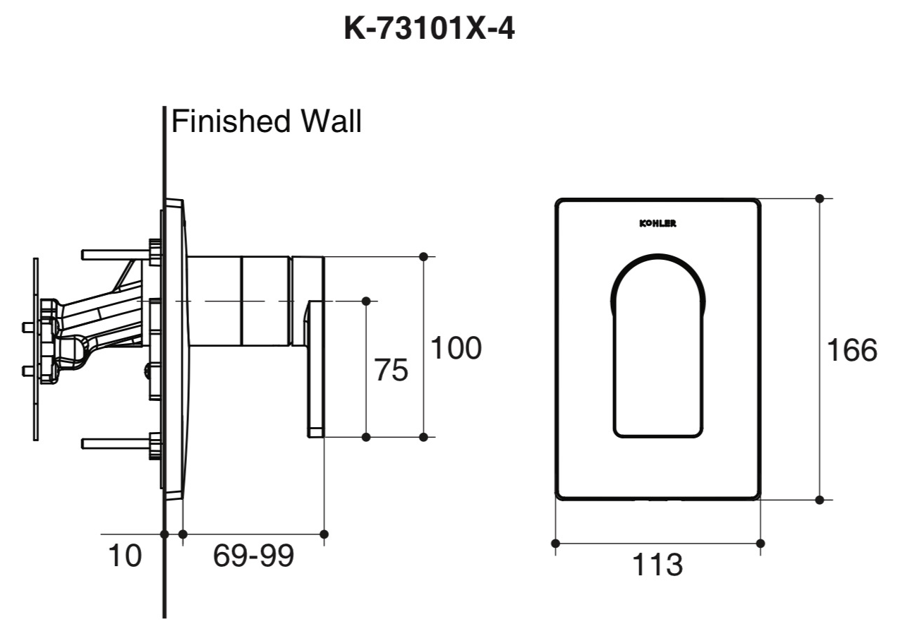 K-73101X-4-CP شҤͺǼѧᾧ׹Һ  COMPOSED - KOHLER
