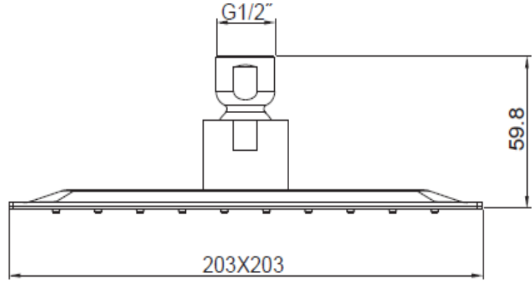 K-73038T-CL-CP ѡǡҹ秷çҧ 8"  CONTEMPORARY